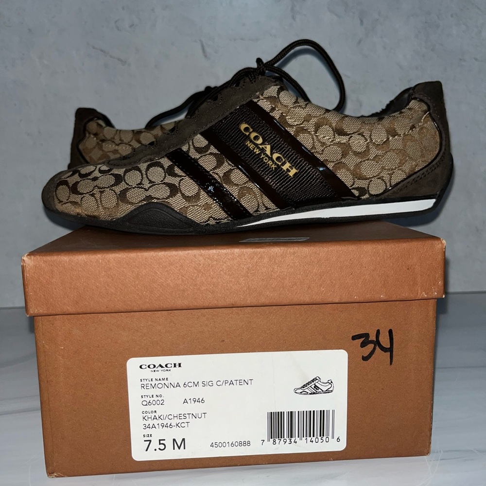 Vintage, Women’s Coach Remonna Sneakers - Picture 6 of 6